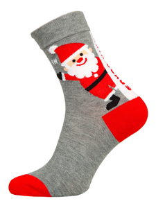 Homme Chaussettes avec le thème de Noël Multicolore-2 Bolf M898-7P-1  7 PACK