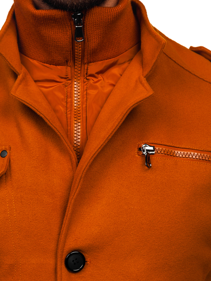 Homme Manteau Camel Bolf 8856A1