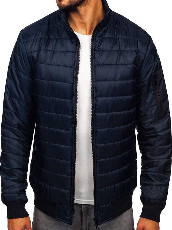 Homme Blouson de transition Bleu foncé Bolf MY22