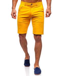 Short jaune pour homme Bolf 1142