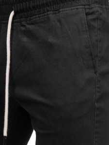 Pantalon jogger pour homme noir Bolf 1145