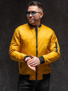 Homme Blouson bomber de transition Camel Bolf AK95A1