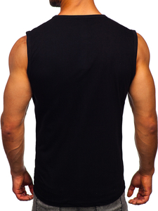 Tank top avec imprimé noir Bolf 14803-1