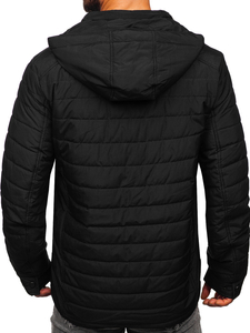 Blouson de transition matelassé pour homme noir Bolf 22M305
