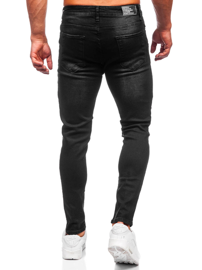 Homme Pantalon en jean regular fit Noir Bolf 6156