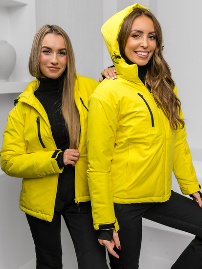 Femme Blouson d'hiver Jaune Bolf HH012B