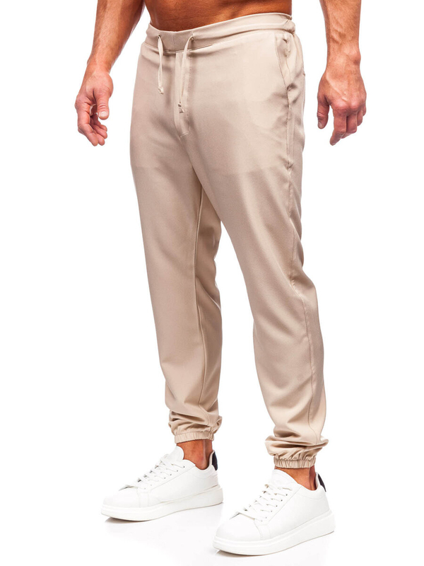 Homme Pantalon jogger Beige Bolf 0065
