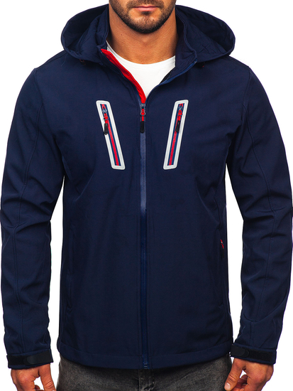 Homme Blouson softshell de transition Bleu ciel Bolf HSS036