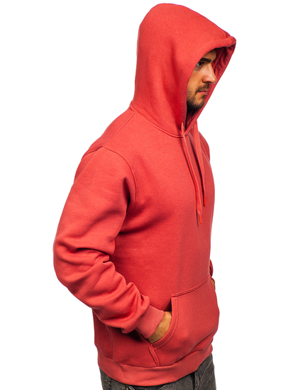 Sweat-shirt corail kangourou à capuche pour homme Bolf B1004