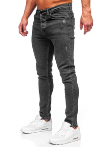 Homme Pantalon en jean regular fit Graphite Bolf 6134