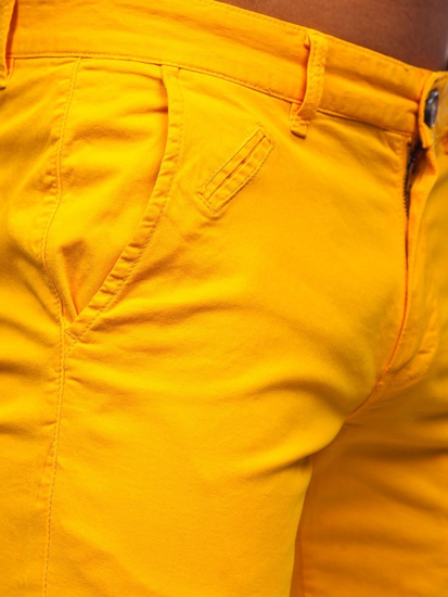 Short jaune pour homme Bolf 1142