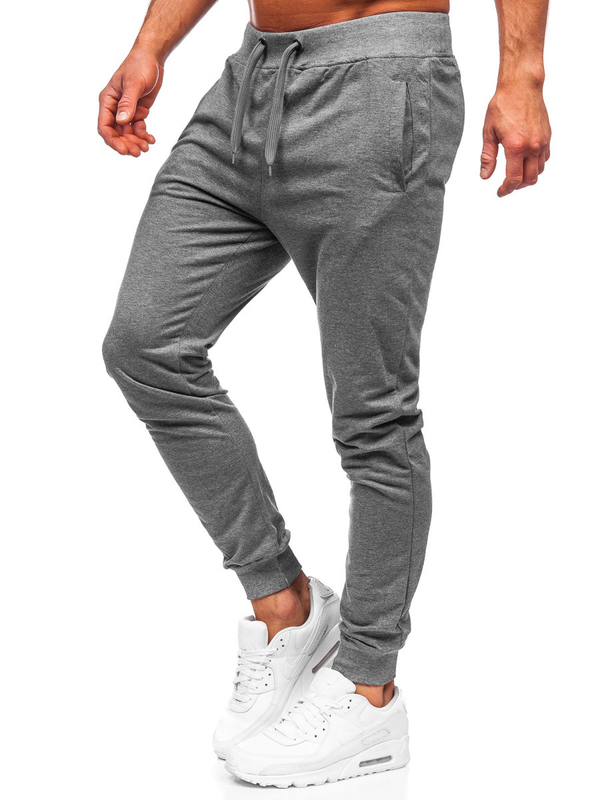 Pantalon jogger pour homme graphite Bolf 68K10001