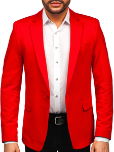 Homme Veste casual Rouge Bolf 1652A