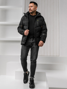 Homme Blouson d'hiver Noir Bolf 5M3137A1