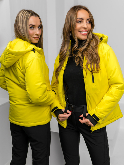 Femme Blouson d'hiver Jaune Bolf HH012B