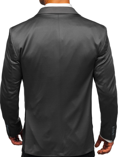 Homme Veste de costume élégante Gris Bolf 022