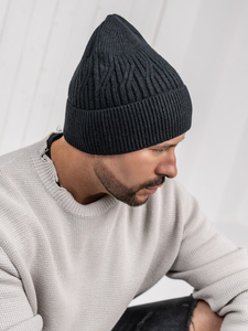 Homme Bonnet d'hiver Noir Bolf 387070