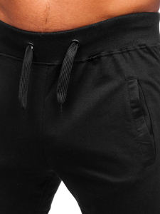 Pantalon jogger pour homme noir Bolf XW02