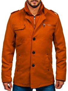 Homme Manteau Camel Bolf 8856A1