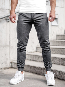 Pantalon jogger pour homme anthracite Bolf JX5001A