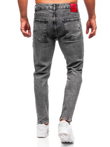Homme Pantalon en jean slim fit Graphite Bolf 6642