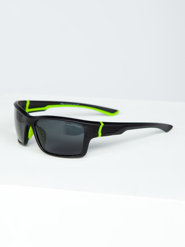 Lunettes de soleil noir-vert Bolf MIAMI6