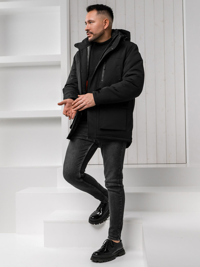 Homme Blouson d'hiver parka Noir Bolf 22M323A1