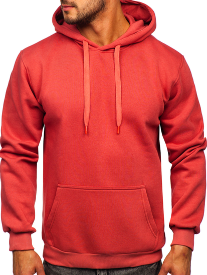 Sweat-shirt corail kangourou à capuche pour homme Bolf B1004