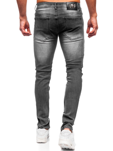 Homme Pantalon en jean slim fit Graphite Bolf MP0167G