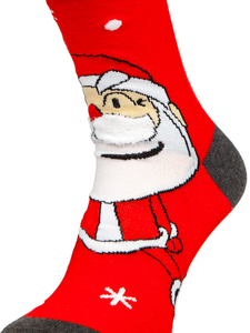 Homme Chaussettes de Noël Multicolore Bolf M898-4P 4 PACK