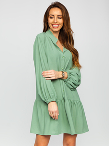 Robe pour femme verte menthe Bolf XY202118
