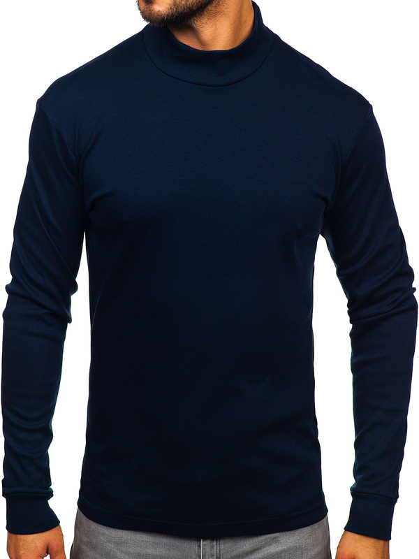 Homme Pull col polo Encre Bolf 534