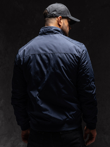 Homme Blouson de transition Bleu foncé Bolf 1907A1