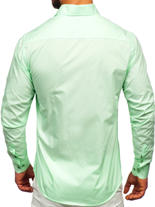Homme Chemise élégante à manche longue Menthe Bolf 6944