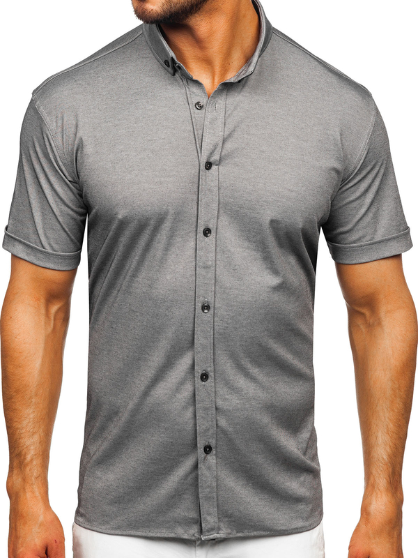 Homme Chemise à manches courtes Graphite Bolf 2005