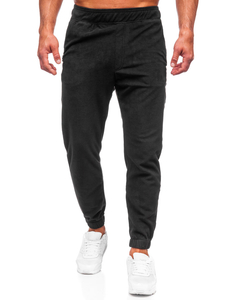 Pantalon de jogging sportif en polaire pour homme noir 4F SPMD014