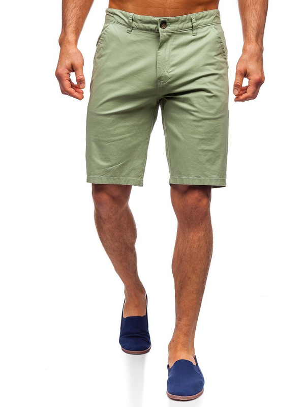 Short vert pour homme Bolf 1140
