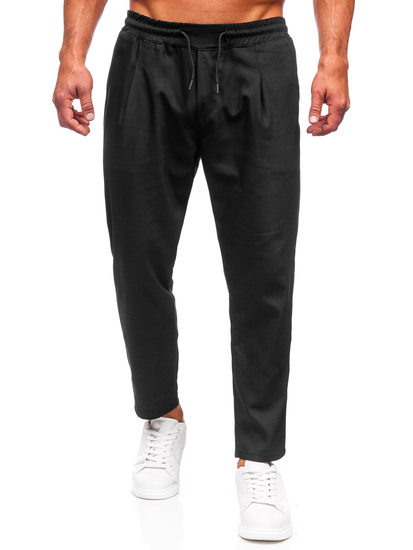 Homme Pantalon Noir Bolf 6193