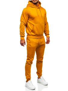 Survêtement à capuche pour homme camel Bolf D003