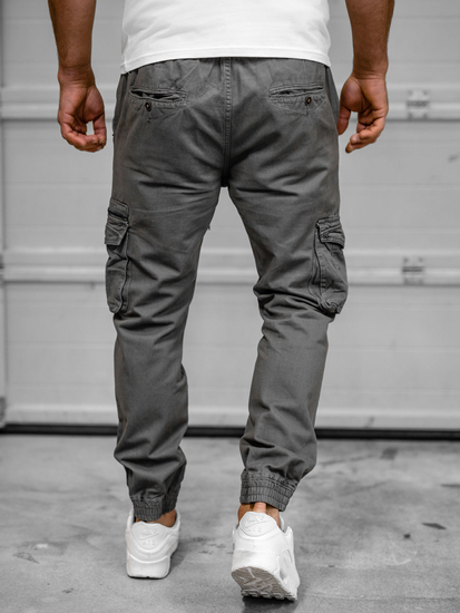 Pantalon jogger cargo pour homme graphite Bolf MP0181GA