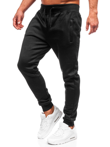 Pantalon jogger pour homme noir Bolf XW06