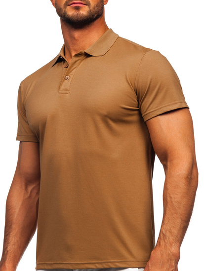 Homme Polo Marron Bolf 8T80