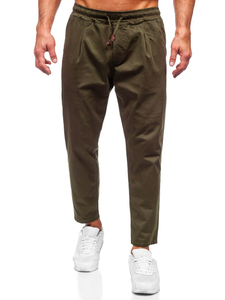Homme Pantalon chino Khaki Bolf 6237