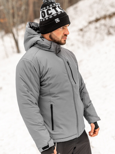 Blouson d'hiver sportif pour homme graphite Bolf HH011