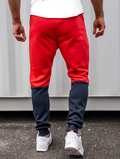 Pantalon de sport imprimé pour homme rouge Bolf AM85A