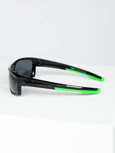 Lunettes de soleil noir-vert Bolf MIAMI7
