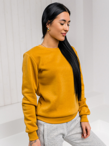 Femme Sweat-shirt Camel Bolf W01A1