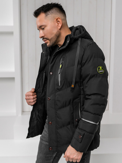 Homme Blouson d'hiver Noir Bolf 5M3137A1