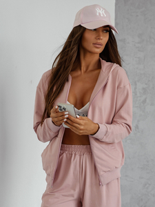 Survêtement deux pièces à capuche femme Poudre Bolf 821110