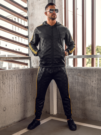 Homme Survêtement à capuche Noir Bolf 3A165A